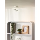 Lucide 17990/05/31 LED stropní bodové svítidlo Twinny 1x4,5W | GU10 | 320lm | 3000K - bílá