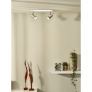 Lucide 17990/10/12 LED stropní bodové svítidlo Twinny 2x4,5W | GU10 | 640lm | 3000K - šedá