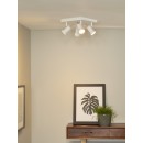 Lucide 17990/19/31 LED stropní bodové svítidlo Twinny 4x4,5W | GU10 | 1280lm | 3000K - bílá