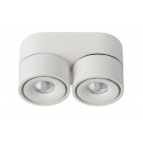 Lucide 35911/16/31 LED stropní spotové svítidlo Yumiko 2x8W | 2x627lm | 2700K - bílé