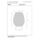 Lucide L035433672 stolní lampička COLIN  G9