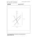 Lucide L211190602 závěsné stropní svítidlo LESTER  E27