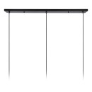 Lucide 21417/03/02 WOLFRAM závěsné stropní svítidlo 3xE27 - mosaz, černá