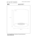 Lucide 22965/01/31 stropní bodové svítidlo Bido 1x50W | GU10 - bílá, stmívatelná