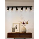 Lucide 23954/31/30 LED stropní bodové svítidlo Xyrus 6x5W | GU10 | 6x320lm | 2200K - stmívatelné, černé