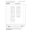 Lucide L278235630 venkovní sloupek GARLAND E27