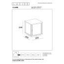 Lucide L278832531 venkovní sloupek CLAIRE E27