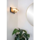 Lucide 30267/02/30 ISOBEL dekorativní nástěnné svítidlo 2xG9 | IP44 - černá, opál