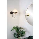 Lucide 30293/01/30 FELINE dekorativní nástěnná lampa 1xG9 | IP44 - černá, opál