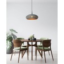 Lucide 30492/45/36 RAYCO závěsné stropní svítidlo D450mm | 1xE27 - šedá