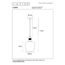 Lucide L454082262 závěsné stropní svítidlo ILONA  E27
