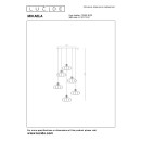 Lucide L734001630 závěsné stropní svítidlo MIKAELA E14