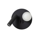 Lucide L772860230 LED bodové nástěnné svítidlo MATIZ | 3,7W integrovaný LED zdroj | 200lm | 3000K