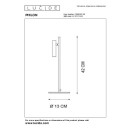 Lucide 79581/05/30 LED stolní svítidlo Philon 1x4,5W | 380lm | 3000K - černé