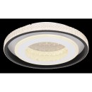 Globo 41290-52 LED stropní svítidlo Lucky 1x52W | 2260lm | 2700-6000K - stmívatelné, dálkové ovládání, noční režim, paměťová funkce, bílá, černá, opál