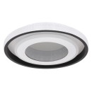 Globo 41290-52 LED stropní svítidlo Lucky 1x52W | 2260lm | 2700-6000K - stmívatelné, dálkové ovládání, noční režim, paměťová funkce, bílá, černá, opál