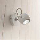 Ideal Lux 066790 nástěnné bodové svítidlo Lunare 1x28W|GU10 - chrom