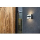 Lutec 5198302001 LED venkovní nástěnná lampa Maya 1x15W | 1000lm | 3000K | IP44 - nerezové provedení