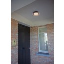 Lutec 6382201118 LED zahradní nástěnná a stropní lampa Rola 13W | 800lm | 3000K | IP54 - černá