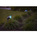 Lutec 66092505118 LED venkovní sloupková zapichovací lampa Explorer 1x7W | 430lm | RGB | 2700-6500K | IP54 - inteligentní, s nastavitelnou hlavou