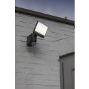 Lutec 6925601345 LED venkovní solární nástěnná lampa se senzorem Sunshine 1x8W | 500lm | 5000K | IP44 - včetně nabíjecího panelu