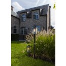 Lutec 7273601012 venkovní stojací lampa Kelsey 1x40W | E27 | IP44 -stínítko s efektem vodních kapek