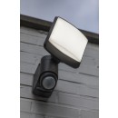 Lutec 7625601345 LED venkovní nástěnný reflektor se senzorem Sunshine 1x17W | 1200lm | 5000K | IP44 - s nastavitelnou hlavou