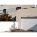 Lutec 7632401053 LED venkovní reflektor s kamerou a senzorem Libra 1x38W | 3000lm | 5000K | IP44 - inteligentní, 2 nastavitelné hlavy