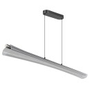 Globo 68256H LED závěsné stropní svítidlo MALINDA | 36W integrovaný LED zdroj | 1620lm | 2700/4000/6000K | antracit