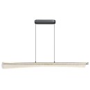 Globo 68256H LED závěsné stropní svítidlo MALINDA | 36W integrovaný LED zdroj | 1620lm | 2700/4000/6000K | antracit