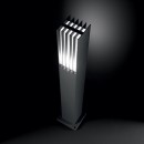 venkovní sloupek Ideal Lux Marte PT1 1x60W E27 - bílá