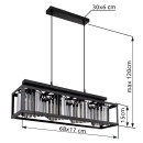 Globo GLB15697-4H závěsné stropní svítidlo MATHILDE  E27