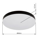 Globo GLB12384-36 LED přisazené stropní svítidlo MATTHEW | 36W integrovaný LED zdroj | 3400lm | 3000+4000+6500K