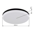 Globo GLB12387-24 LED přisazené stropní svítidlo MATTHEW  | 18W integrovaný LED zdroj | 1080lm | 4000K