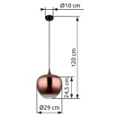 Globo GLB15548H1G závěsné stropní svítidlo MAXY  E27
