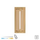 Zuma Line MB3114-1-3GT LED nástěnné svítidlo CALLY | 15W integrovaný LED zdroj | 2700-6000K