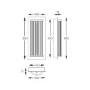 Zuma Line MB3114-1-3GT LED nástěnné svítidlo CALLY | 15W integrovaný LED zdroj | 2700-6000K