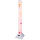 Globo 9016 LED stojací svítidlo Mendoza 9x0,06W | 4lm | RGB - stříbrná