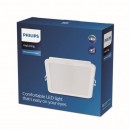 Philips 59467 LED stropní zápustné svítidlo Meson 17W | 1750lm | 6500K