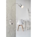 Globo 57310N nástěnné svítidlo Milly 1x35W | GU10 - vypínač na těle, ohebné rameno, nikl