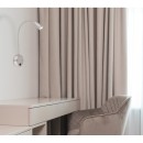 Globo 57311N LED nástěnné svítidlo Milly 1x3W | 180lm | 3000K - vypínač na těle, nikl