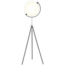 Globo 59095 LED stojací lampa MIRO  | 24W integrovaný LED zdroj | 1560lm | 2700-6500K | s vypínačem | černá