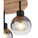 Globo GLB15656-3DR přisazené stropní svítidlo MOITAS  E27