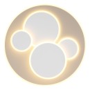 Globo 48475S LED přisazené stropní svítidlo MONTY | 40W integrovaný LED zdroj | 2200lm | 3000K | béžová