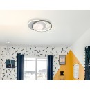 Globo 41785 LED přisazené stropní svítidlo MOON | 30W integrovaný LED zdroj | 2200lm | 4000K | černá