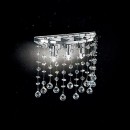 Ideal Lux 077833 nástěnné svítidlo Moonlight 3x40W | G9 - chrom