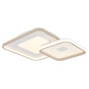 Globo 48097-48 LED přisazené stropní svítidlo MOSAIKO | 48W integrovaný LED zdroj | 2394lm | 2700-6000K | dálkové ovládání | stmívač | béžová