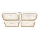 Globo 48097-60 LED přisazené stropní svítidlo MOSAIKO | 55W integrovaný LED zdroj | 2855lm | 2700-6000K | dálkové ovládání | stmívač | béžová