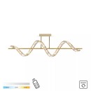 Zuma Line MX3170-1-3GT LED přisazené stropní svítidlo ATHESA | 26W integrovaný LED zdroj | 2700-6000K