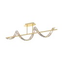 Zuma Line MX3170-1-3GT LED přisazené stropní svítidlo ATHESA | 26W integrovaný LED zdroj | 2700-6000K